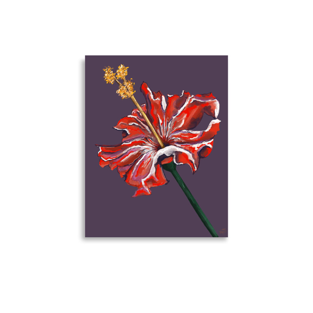 Flor de Maga | Violet - Wall Art Print