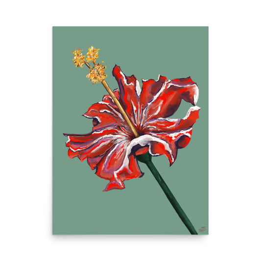 Flor de Maga | Sage - Wall Art Print